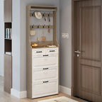 Compact Shoe Storage Cabinet - Modern Entrance Hall Organizer