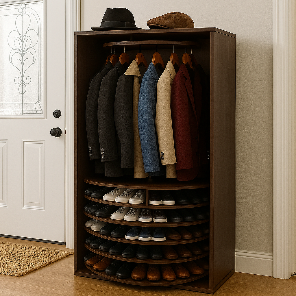 All-in-One Smart Closet – Stylish, Spacious, Seamlessly Organized
